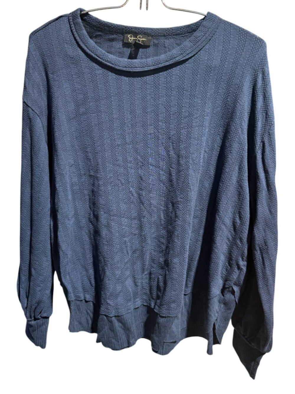 Jessica Simpson Navy Crewneck Sweater Size Small
